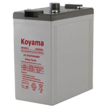 2V600ah stationnaire de la batterie 2V pour le système d&#39;énergie solaire